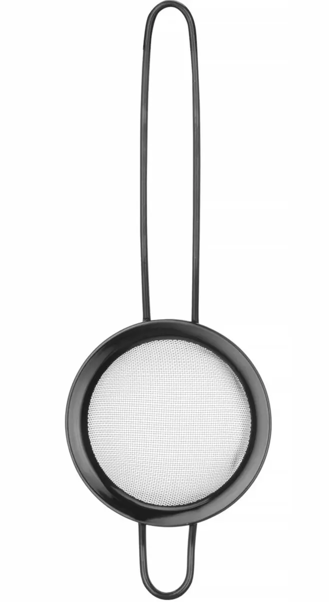 HENDI Zeef Set 3-delig 7,4cm - 635612 - Zwart/Zilver/Koper