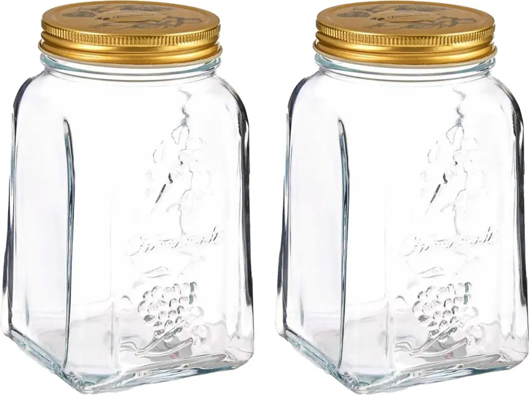 Pasabahce Square Voorraadpot 1,5L