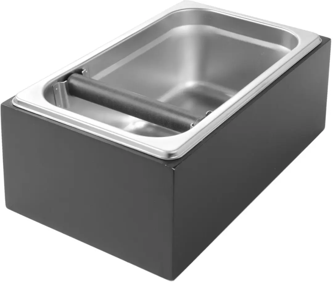 Hendi Afklopbak GN 1/4 208380 - 275x175x110mm - Zwart