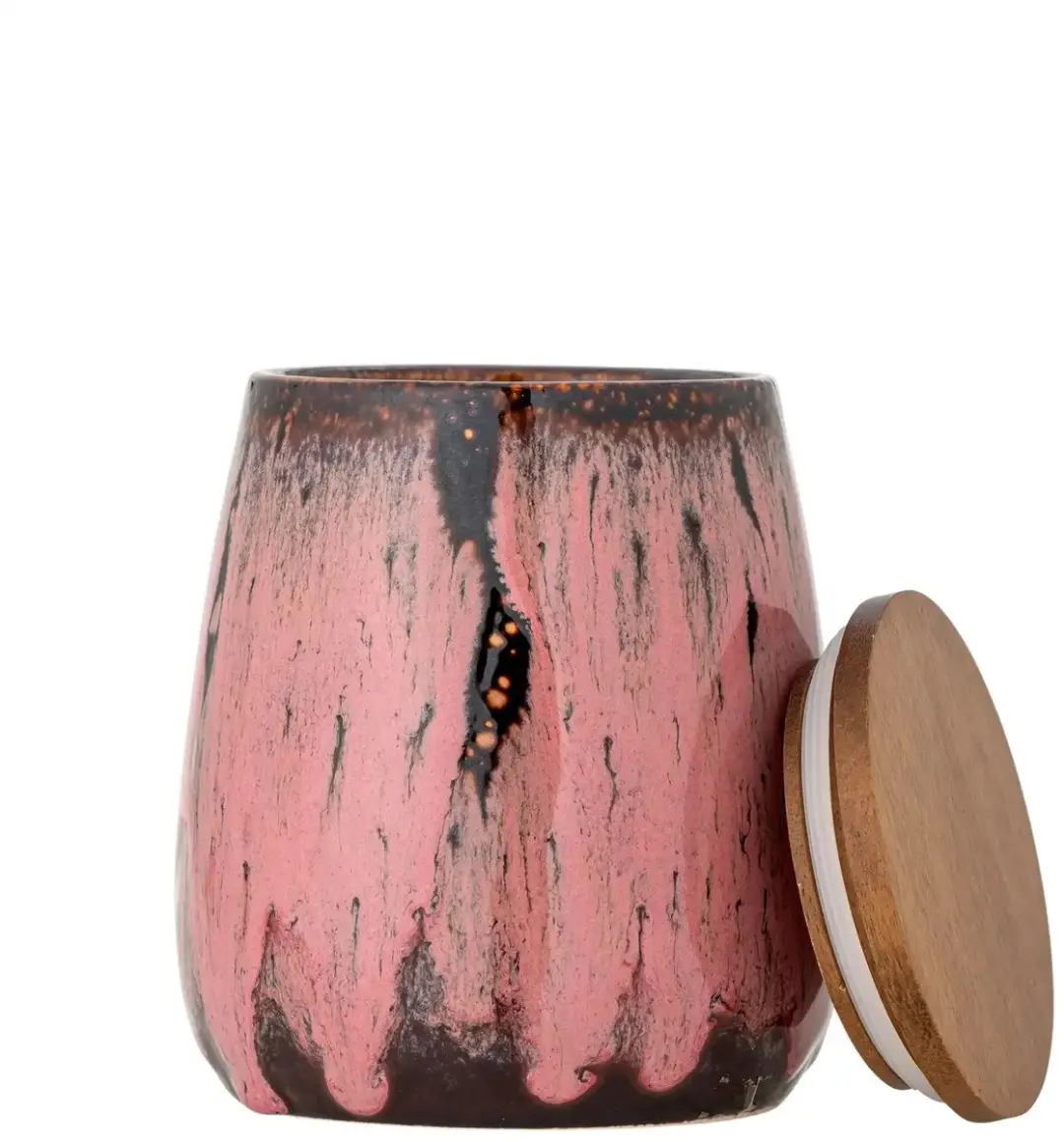 Bloomingville Voorraadpot Rayen Aardewerk - 1L - Roze