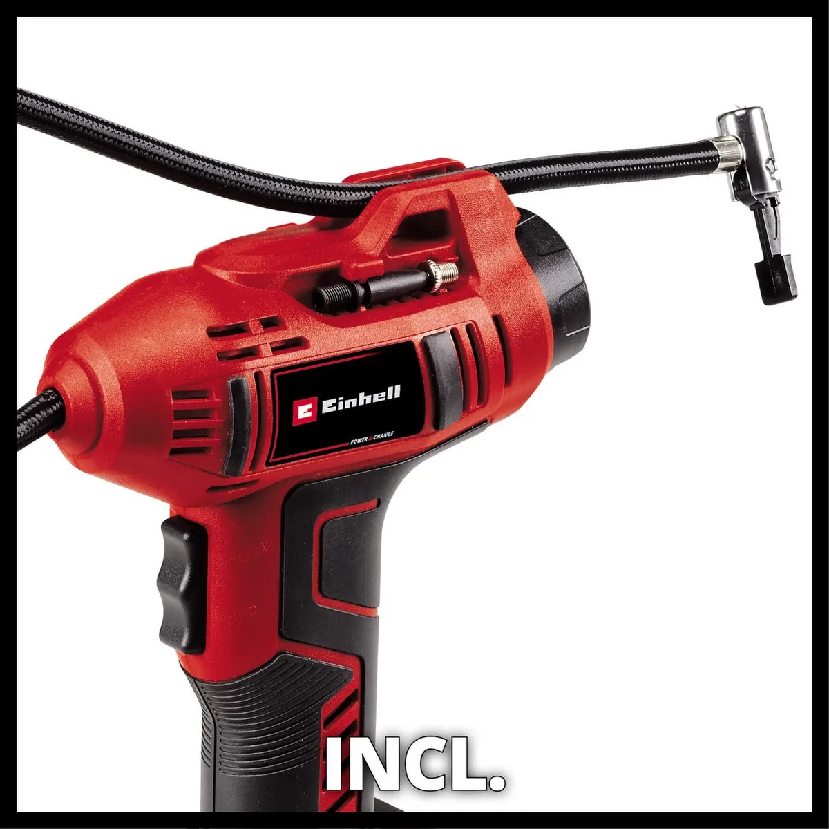 Einhell Accu Auto Compressor CE-CC 18 Li Solo 2071010 - 12 l/min - 11 bar