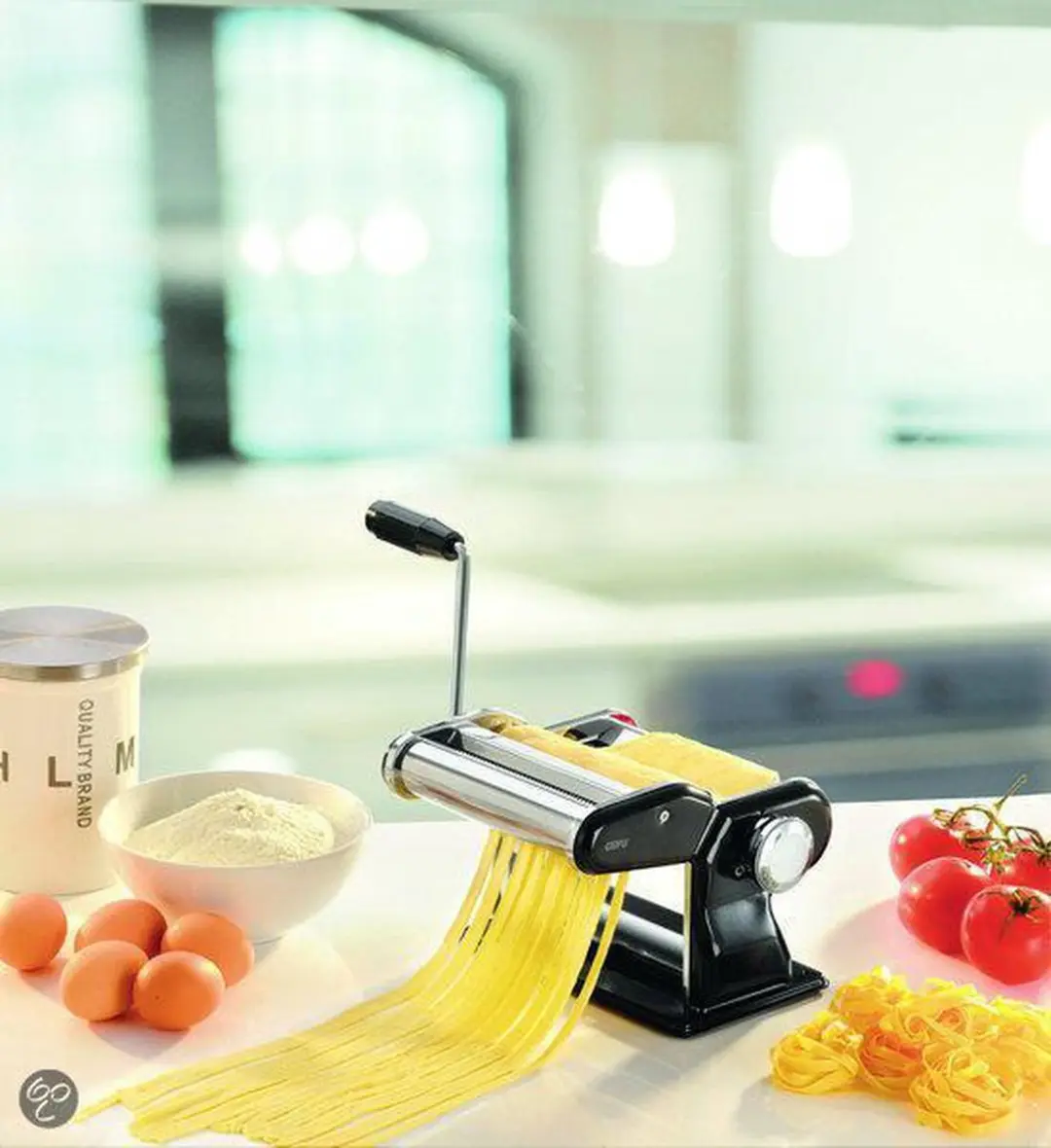 GEFU Pasta Perfetta Pastamachine 28230 - 6 Diktes - Zwart