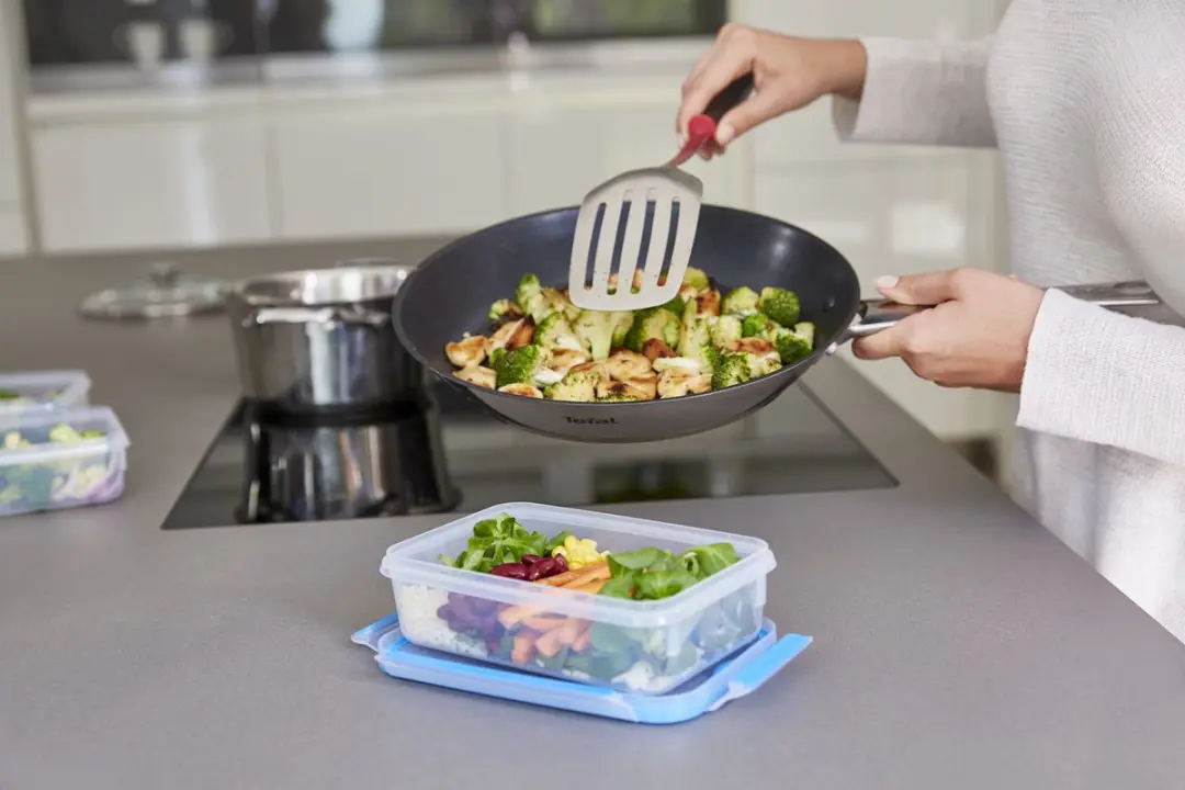 Tefal MasterSeal Fresh N1030710 Mealprep Set - 20 Stuks (5x4) - Blauw/Transparant