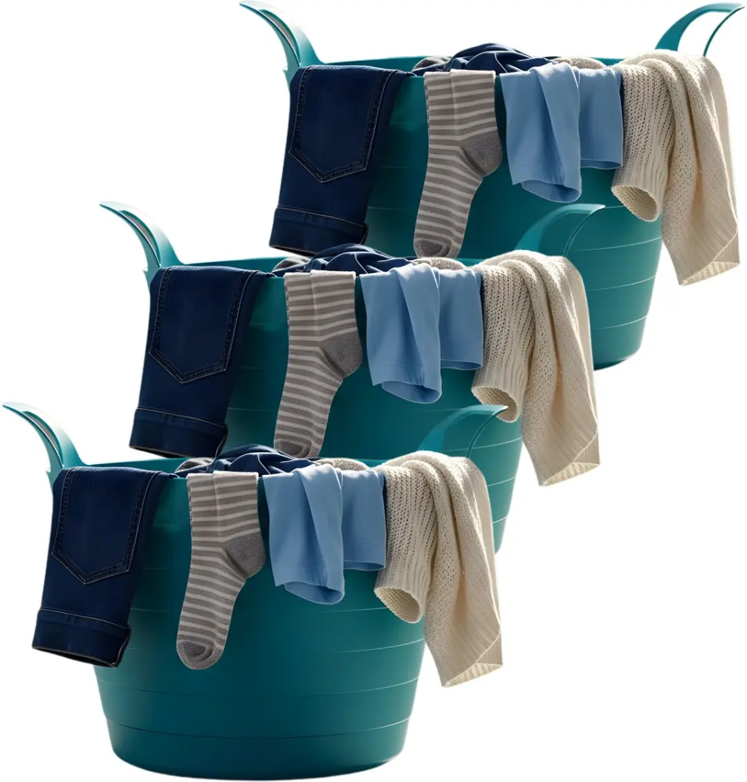 Excellent Houseware Flexibele Wasmand 30L
