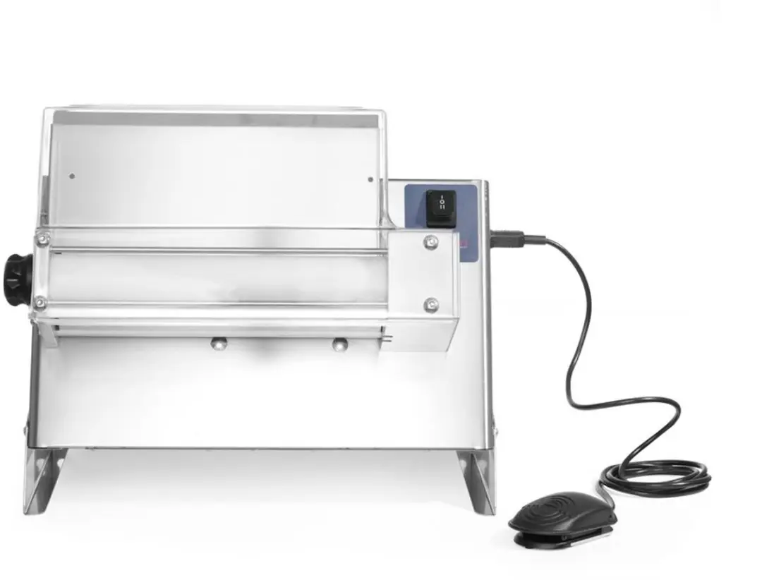 HENDI Elektrische Deeguitrolmachine 300 - Zilver - 0-4mm