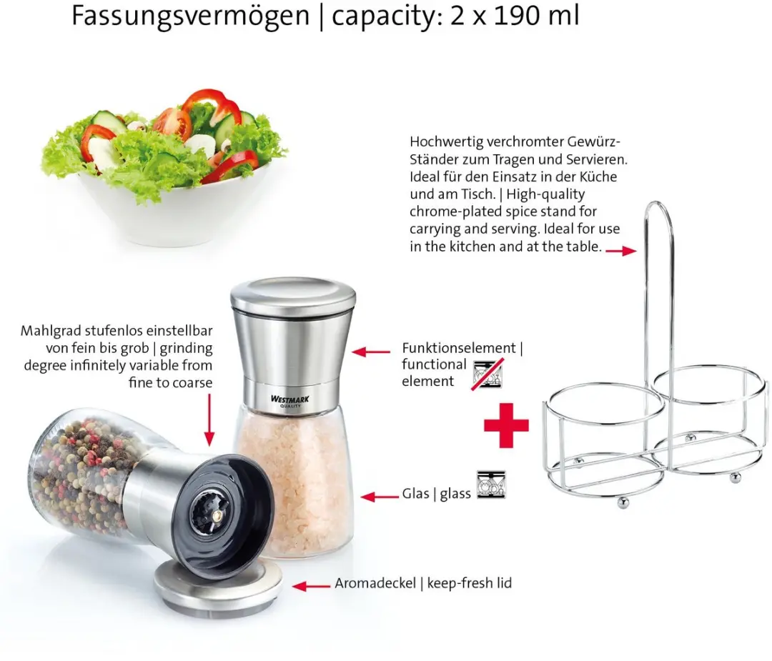 Westmark Kruidenmolenset RVS 63362260