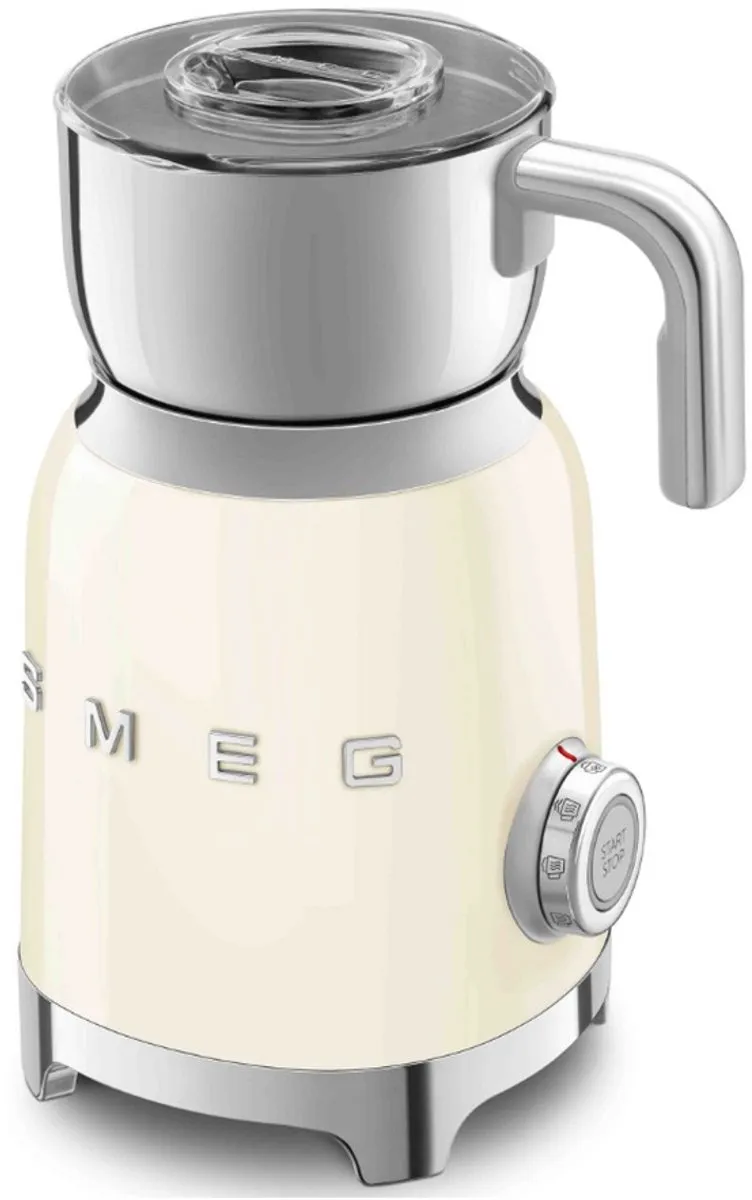 Smeg MFF11CREU Melkopschuimer 600ml - 6 Snelheden - Crème - afbeelding 6 van 6