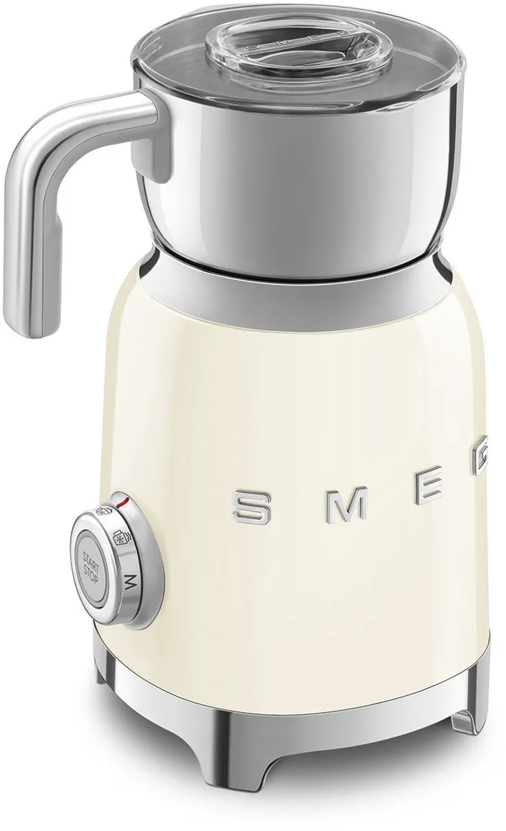 Smeg MFF11CREU Melkopschuimer 600ml - 6 Snelheden - Crème
