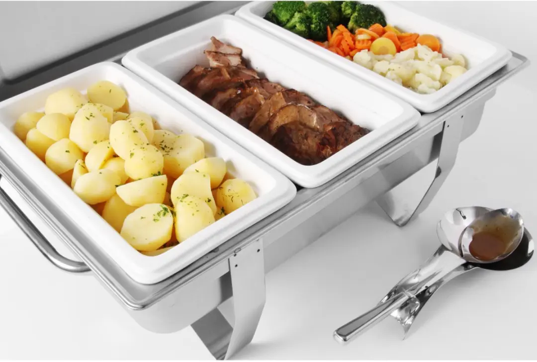HENDI Profi Line Gastronormbak 325x265x65mm - Thermo Shock Bestendig - Wit