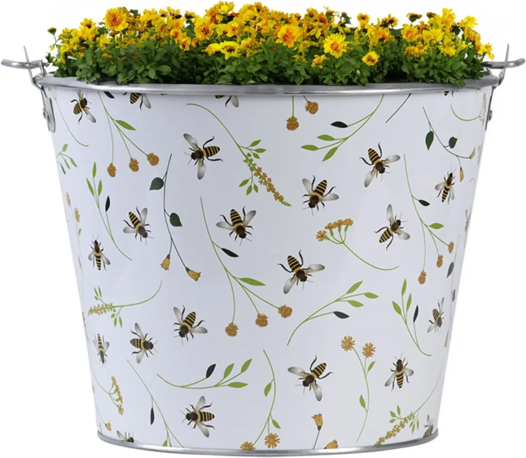 Esschert Design Happy Bee Bloempot