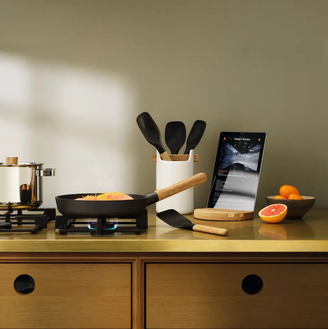 Eva Solo Nordic Kitchen Roerspaan - Hout - Zwart