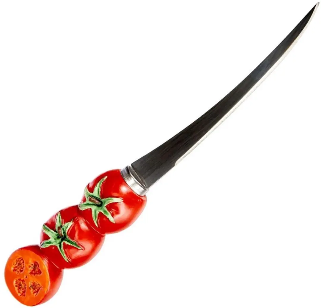 Fackelmann Tomatenmessen Set 4-delig - 11cm - Rood