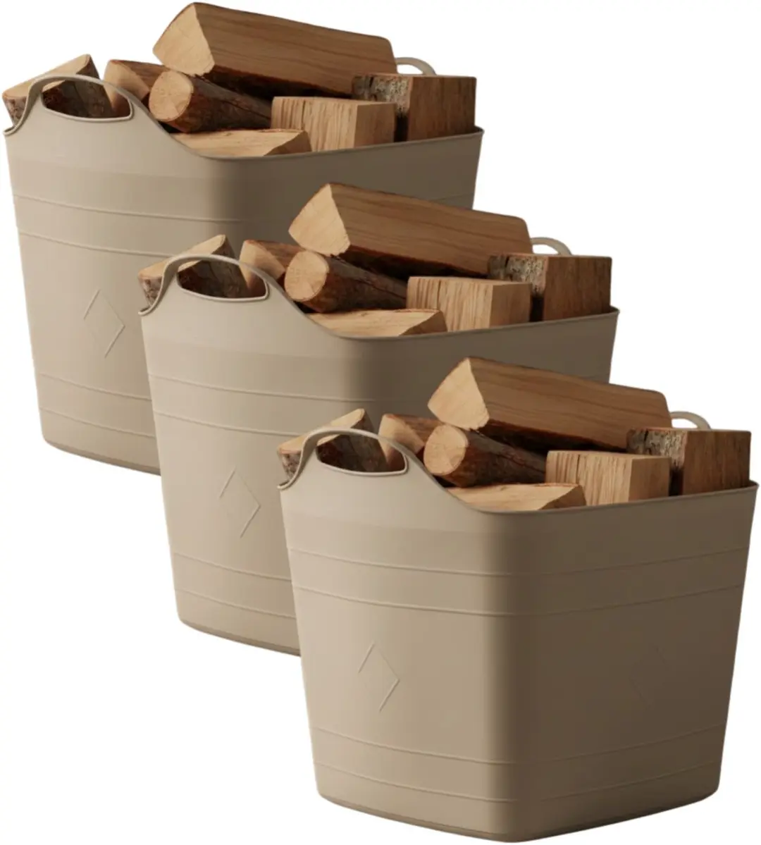 Excellent Houseware Flexibele Kuip 25L