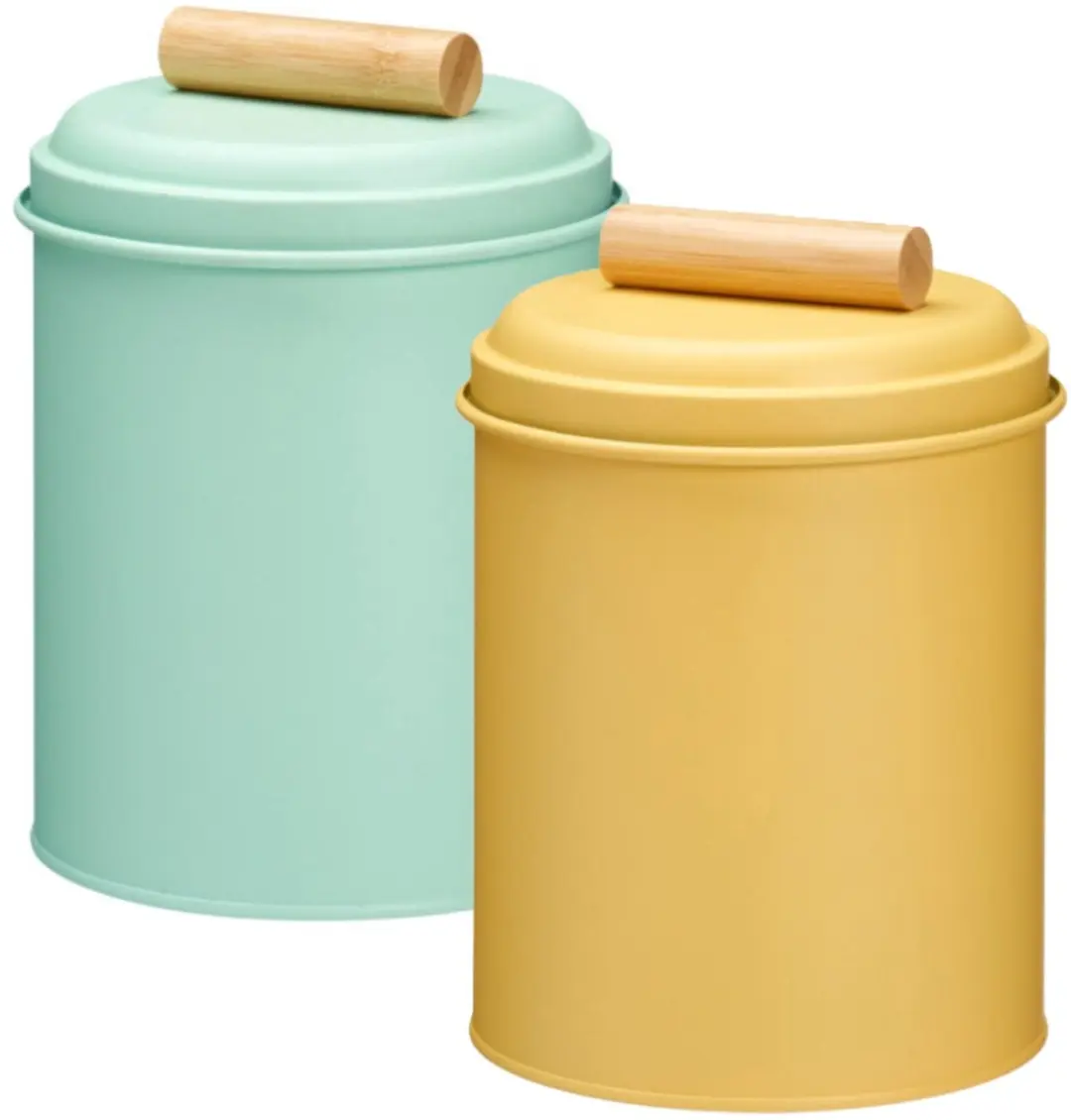 Excellent Houseware Voorraadpotten Set 2x