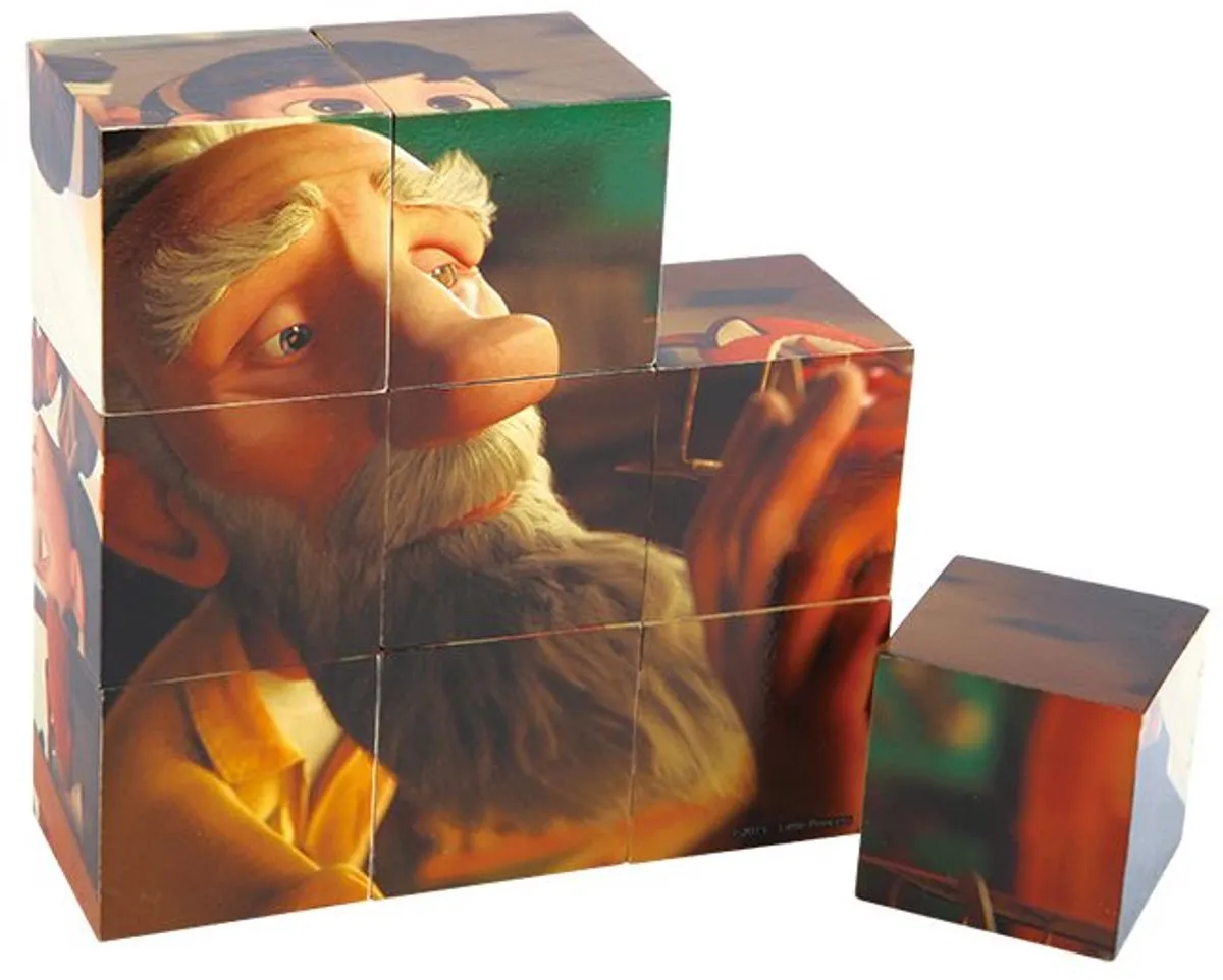 Hape De Kleine Prins Blokpuzzel 10 Stuks - Multicolor