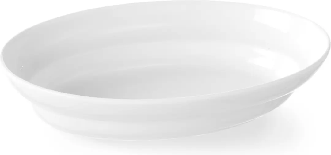 Hendi Ondiepe Ovenschaal 785713 - 253x164x54mm - Roomwit