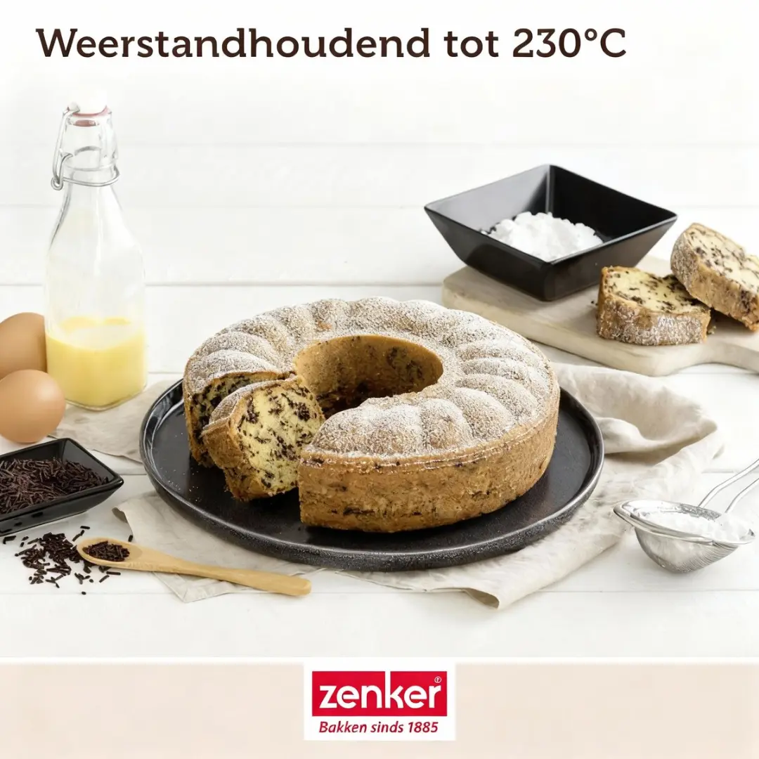 Zenker Bakvormen Set 24cm - Zwart