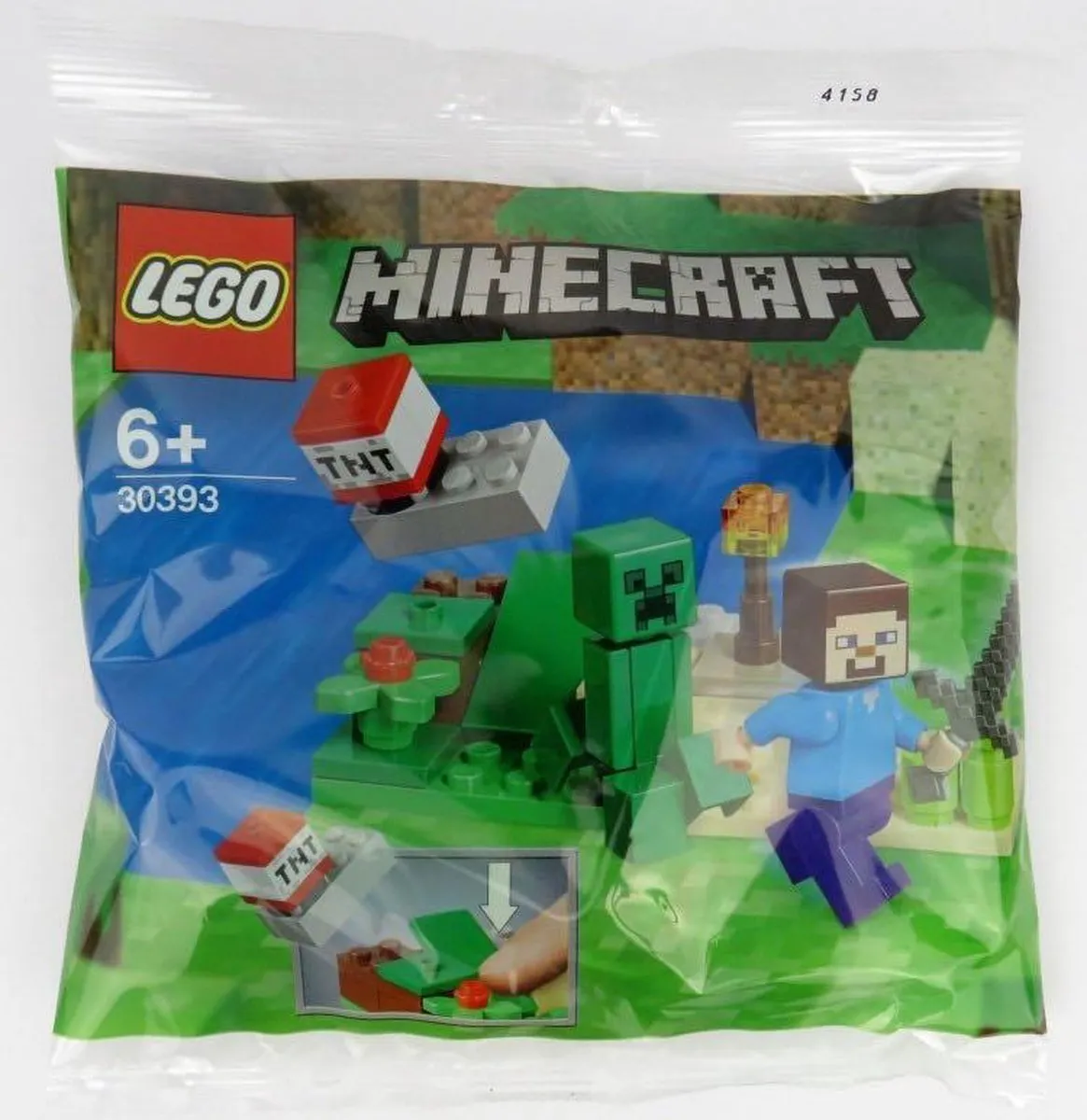 LEGO Minecraft Steve en Creeper 36 Stenen
