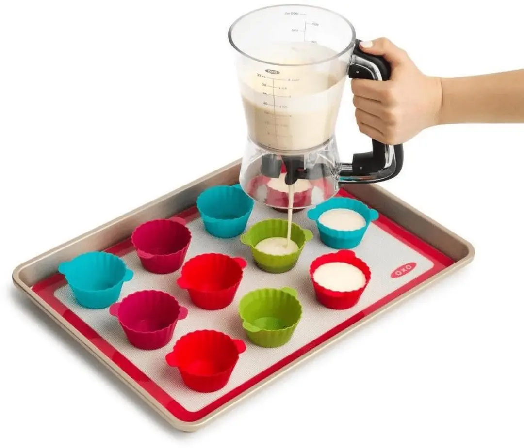 OXO Good Grips Beslagdispenser Precision - Transparant/Zwart