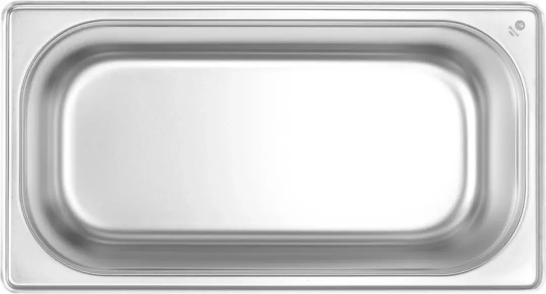 HENDI GN Container 1/3 5,7L - 325x176x150mm - Zilver