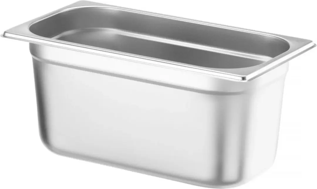HENDI GN Container 1/3 5,7L - 325x176x150mm - Zilver
