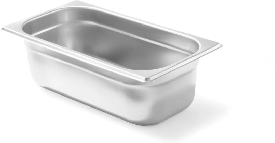 HENDI GN Container 1/3 5,7L - 325x176x150mm - Zilver