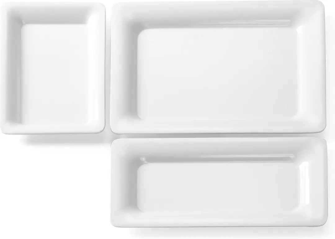HENDI GN 1/4 Gastronorm Tray 265x162x20mm - Wit