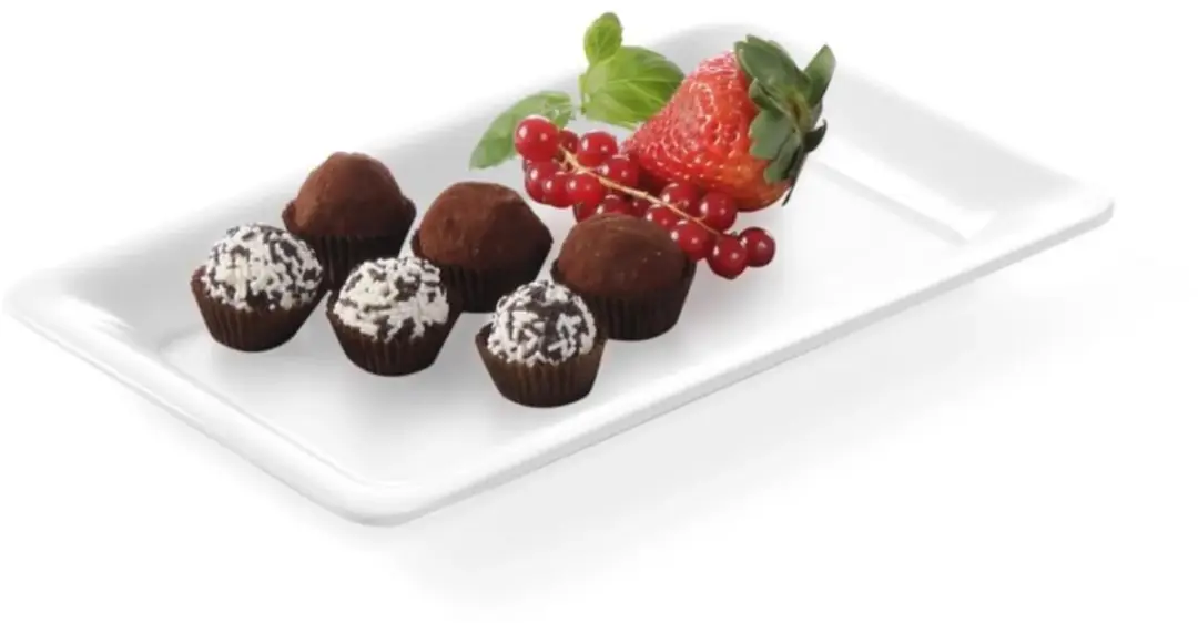 HENDI GN 1/4 Gastronorm Tray 265x162x20mm - Wit