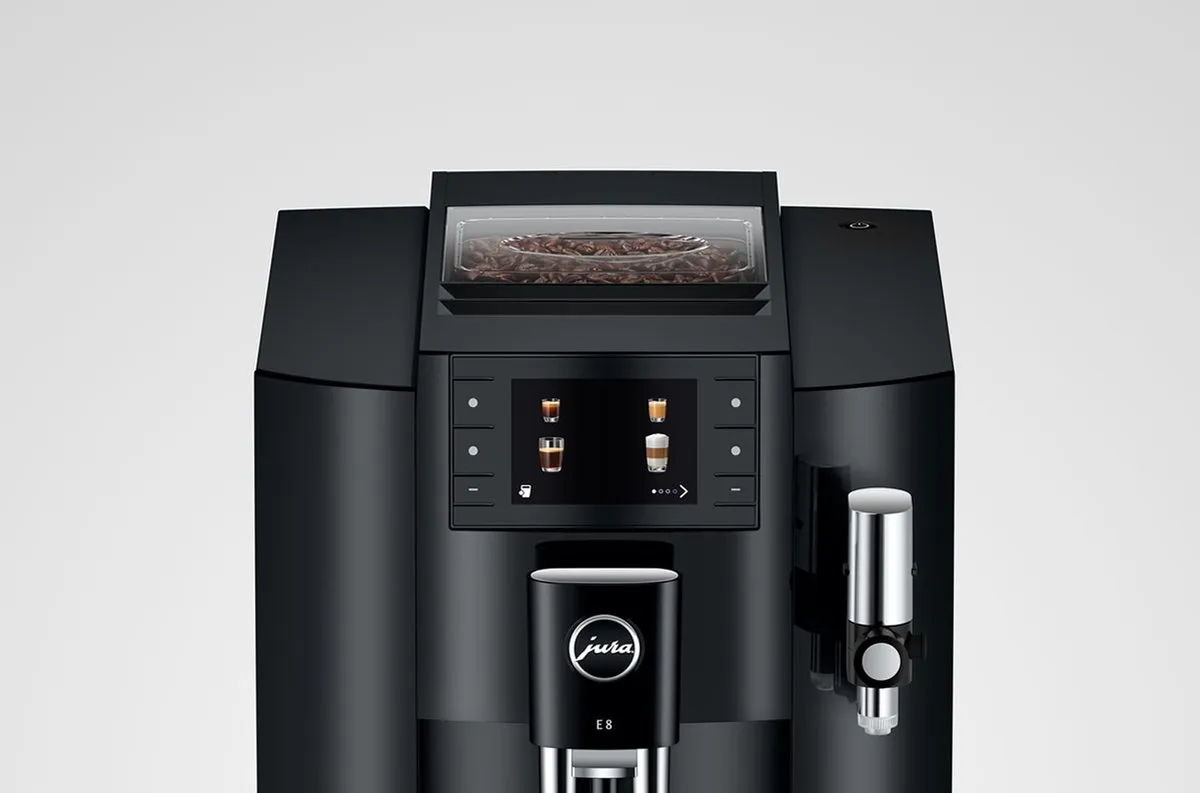 Jura E8 Piano Black Volautomatische Espressomachine - 17 Programma's