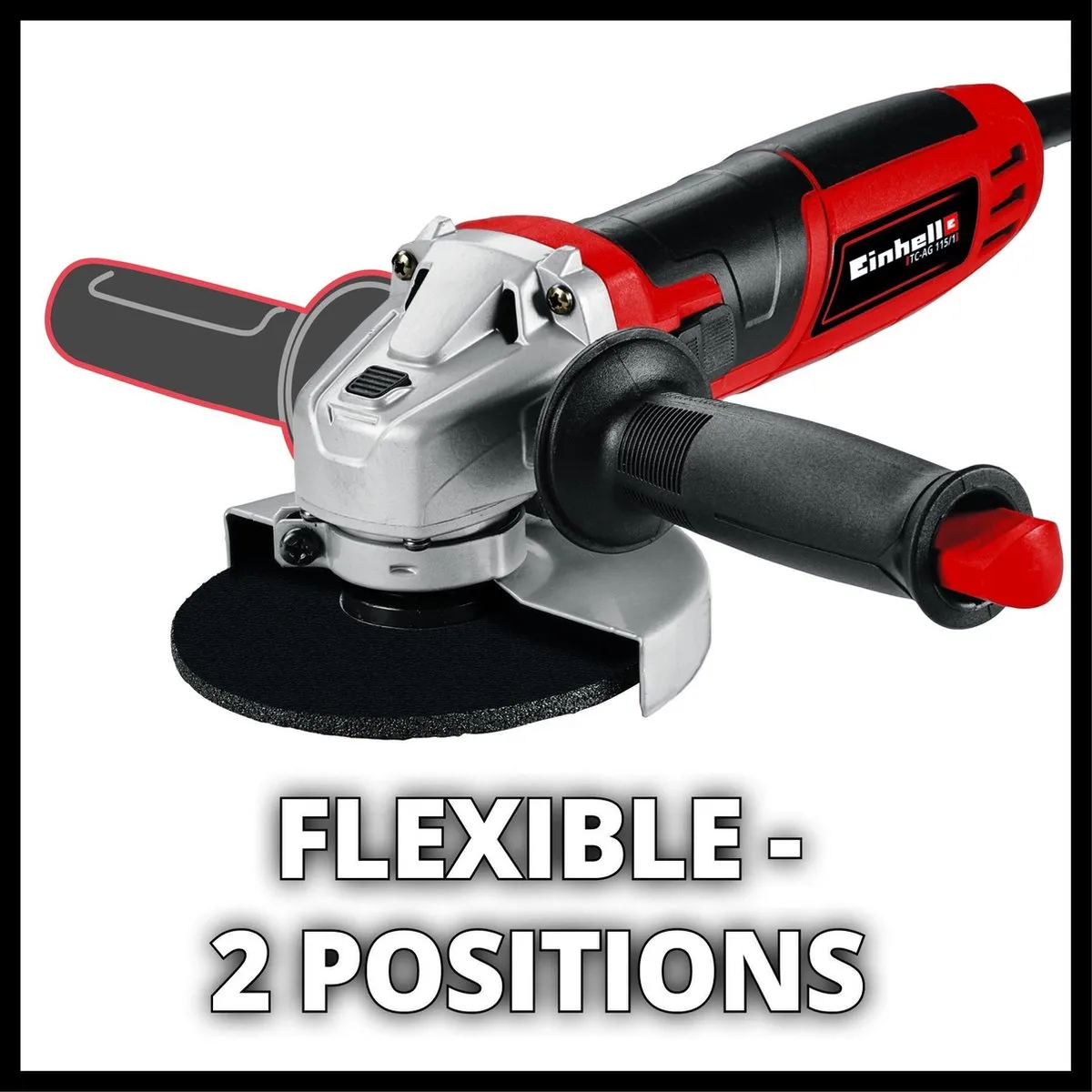 Einhell TC-AG 115/750 Haakse Slijper 750W - Ø115mm