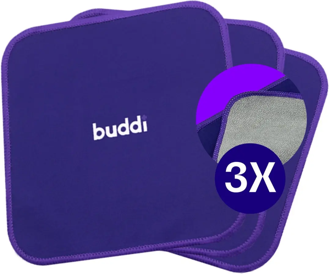 Buddi Fresh Microvezeldoek 3-Pack