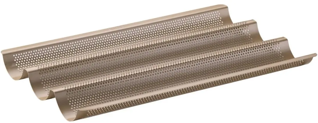 Zenker Mojave Gold Baguettevorm 3 Holtes