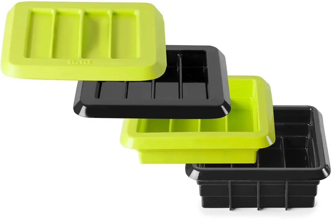 Ibili Mueslireep Bakvorm 15cm - Groene Herbruikbare Hoesjes