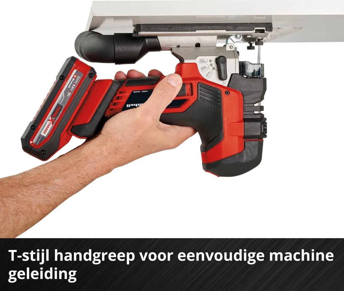 Einhell Accu Decoupeerzaag TP-JST 18/135 Li BL Solo - 3 Zaagbladen