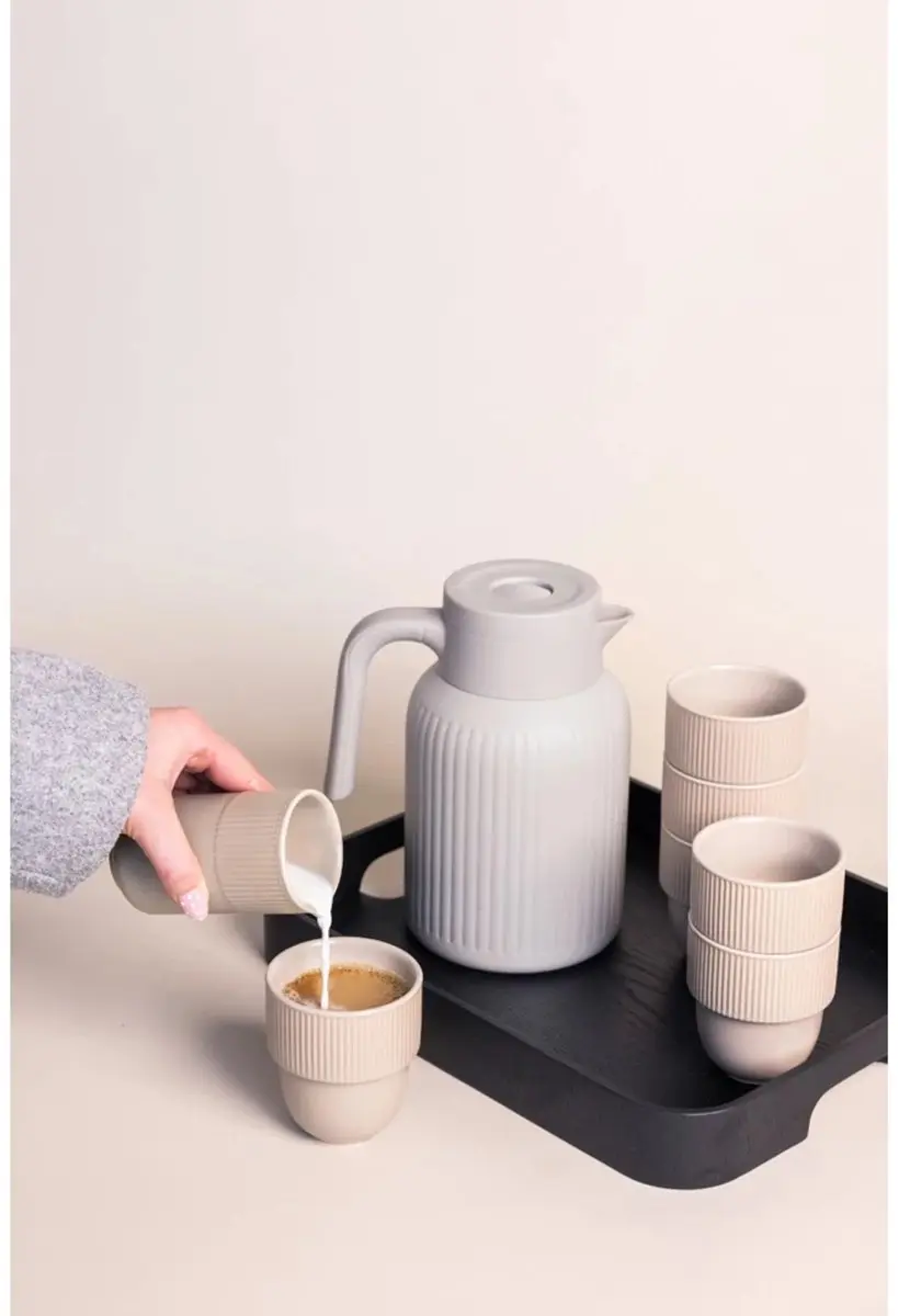 Sagaform Trine Thermoskan 1.5L - Beige