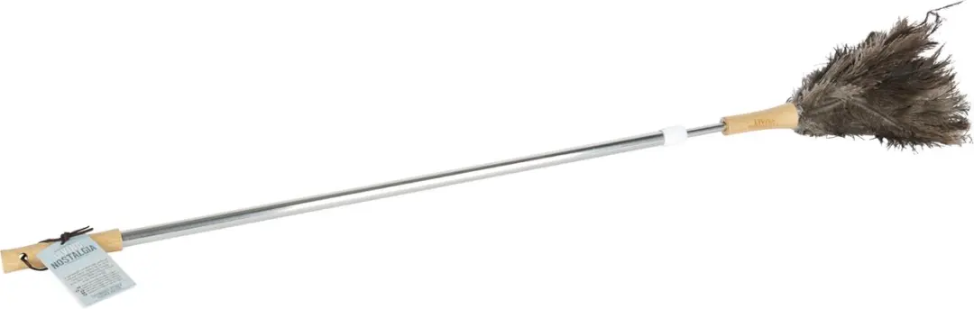 KitchenCraft Struisvogelveren Stoffer - 1-1.5m - Bruin - afbeelding 5 van 5