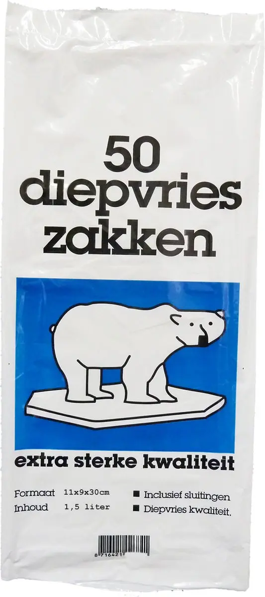 Excellent Houseware Diepvrieszakken 1,5L