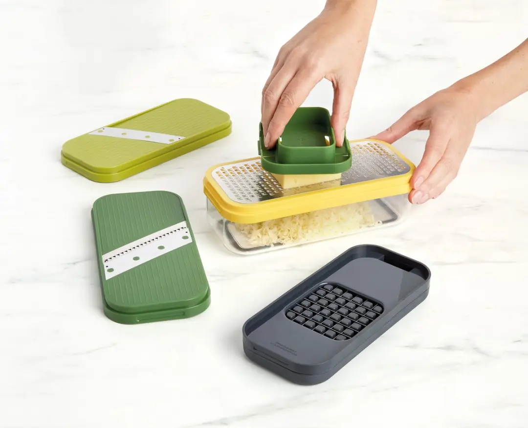 Joseph Joseph Multi-Prep Compact Mandoline - 6-delig Multicolor - afbeelding 6 van 6