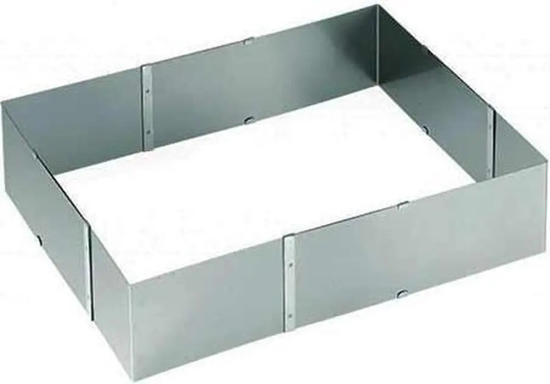 GEFU Taartframe Uno Verstelbaar 8,5 cm - Zilver
