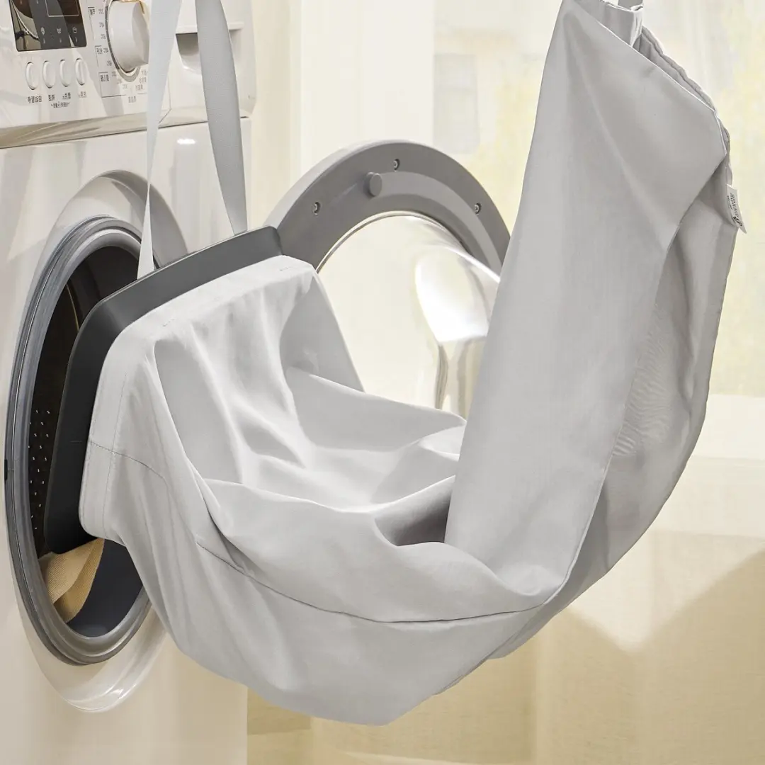 Songmics Wasmand LCB814BH01 190L - 3 Vakken - Met Deksel - afbeelding 6 van 6