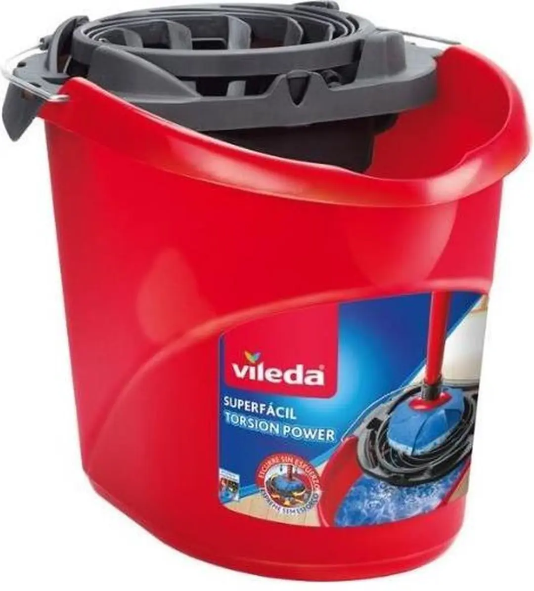 Vileda Red Dweilemmer 10L - 100ml