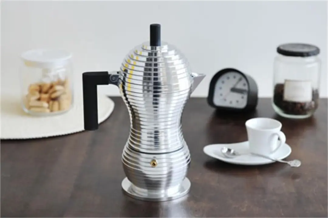 Alessi Pulcina Percolator MDL02/1 B - Zwart - afbeelding 2 van 4