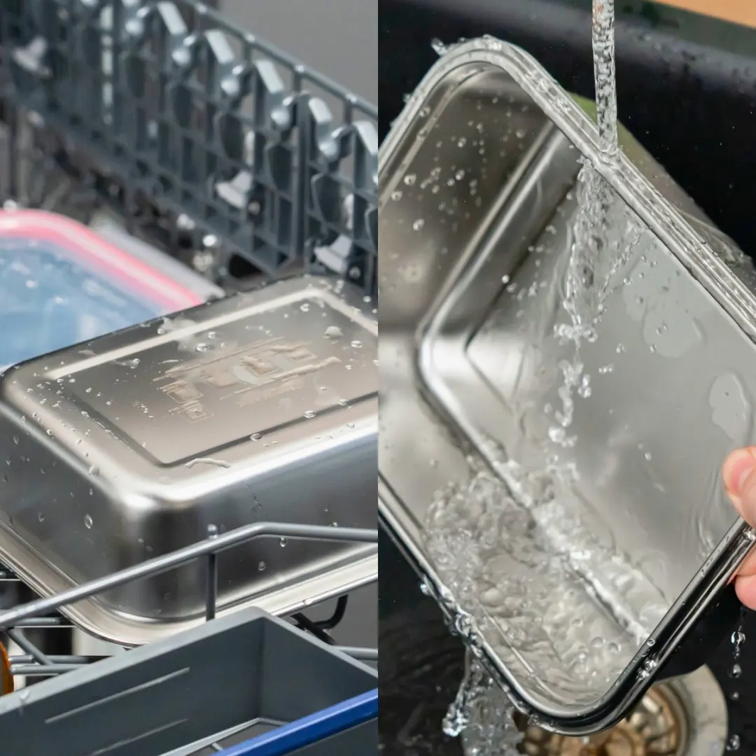 Westmark Roestvrijstalen Lunchbox 2250ml - BPA-vrij
