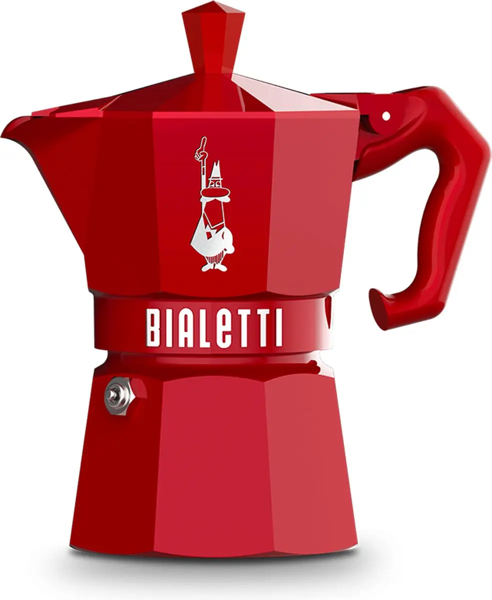 Bialetti Moka Exclusive 9055 Rood