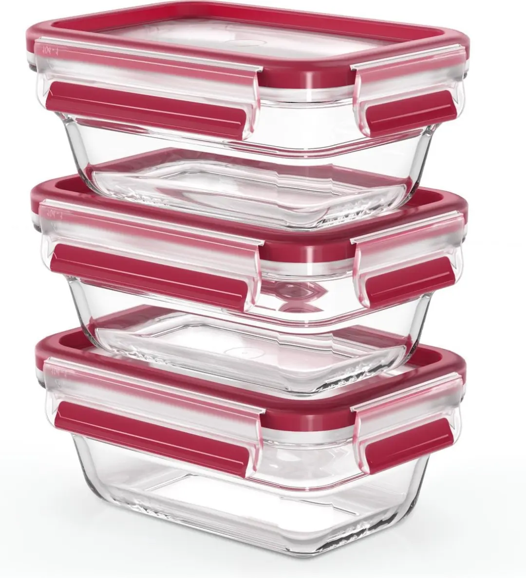 Tefal MasterSeal Glass Vershouddozen 3-delig