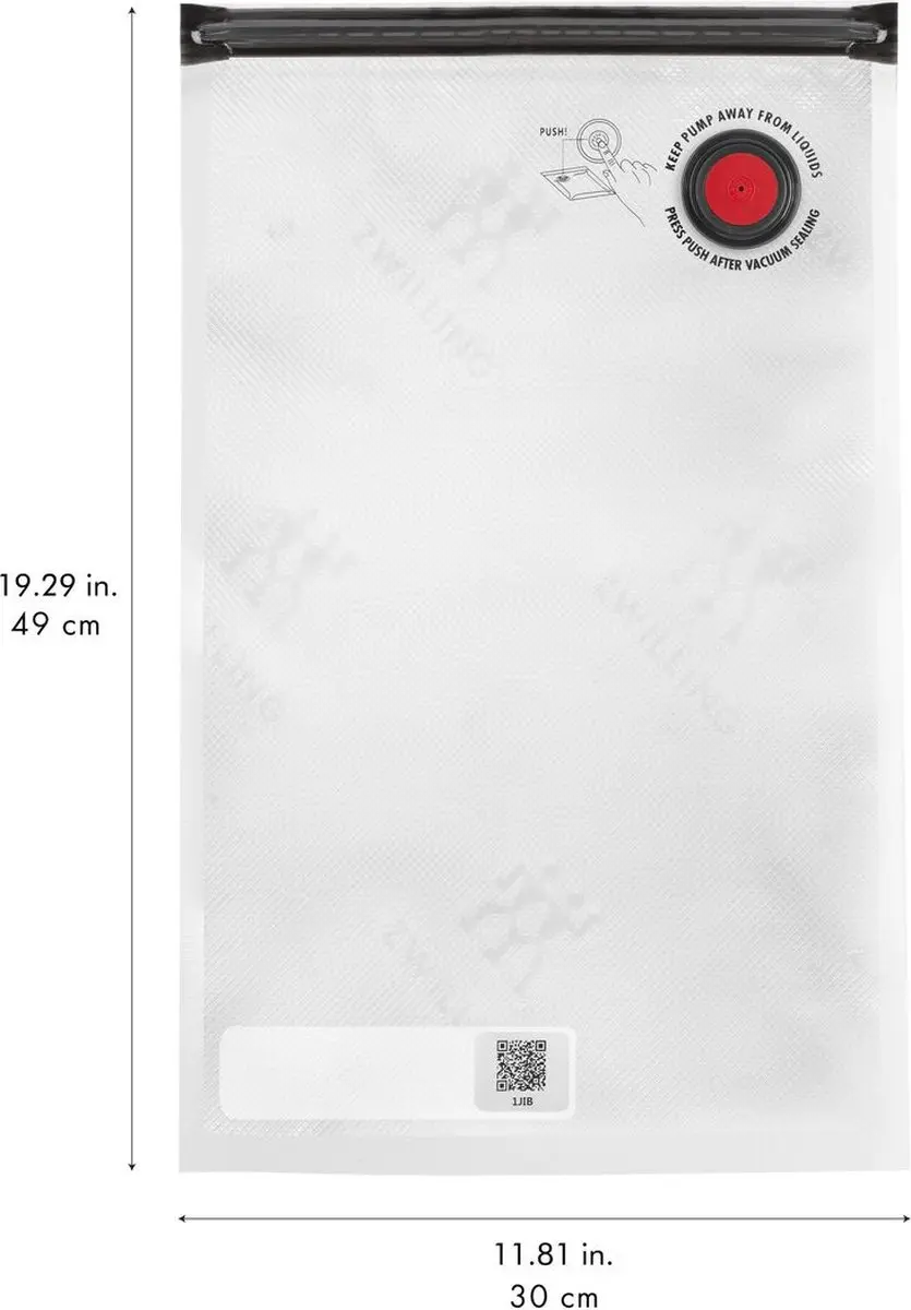 Zwilling Fresh & Save Vacuümzakken L 49x30cm - 3 Stuks