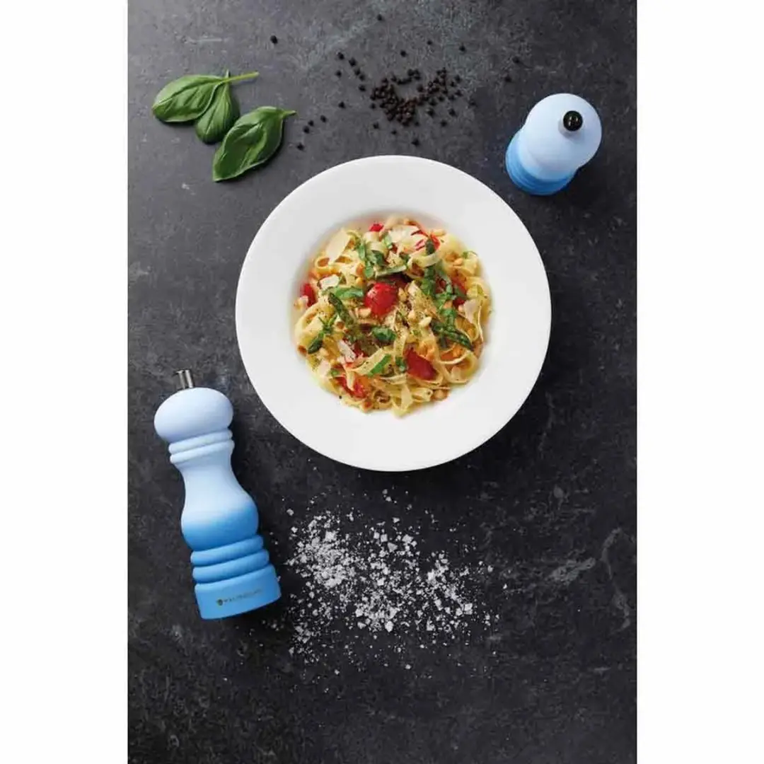 KitchenCraft Masterclass Zout- of Pepermolen 18cm - Lichtblauw - afbeelding 6 van 6