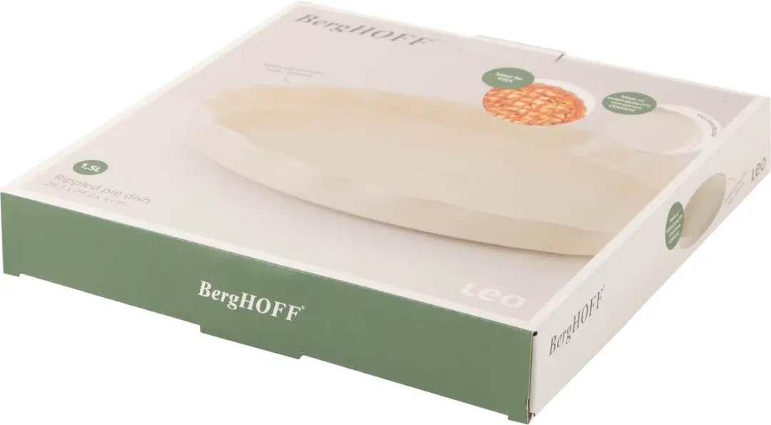 BergHOFF LEO Geribbelde Taartschaal 1,5L - Beige