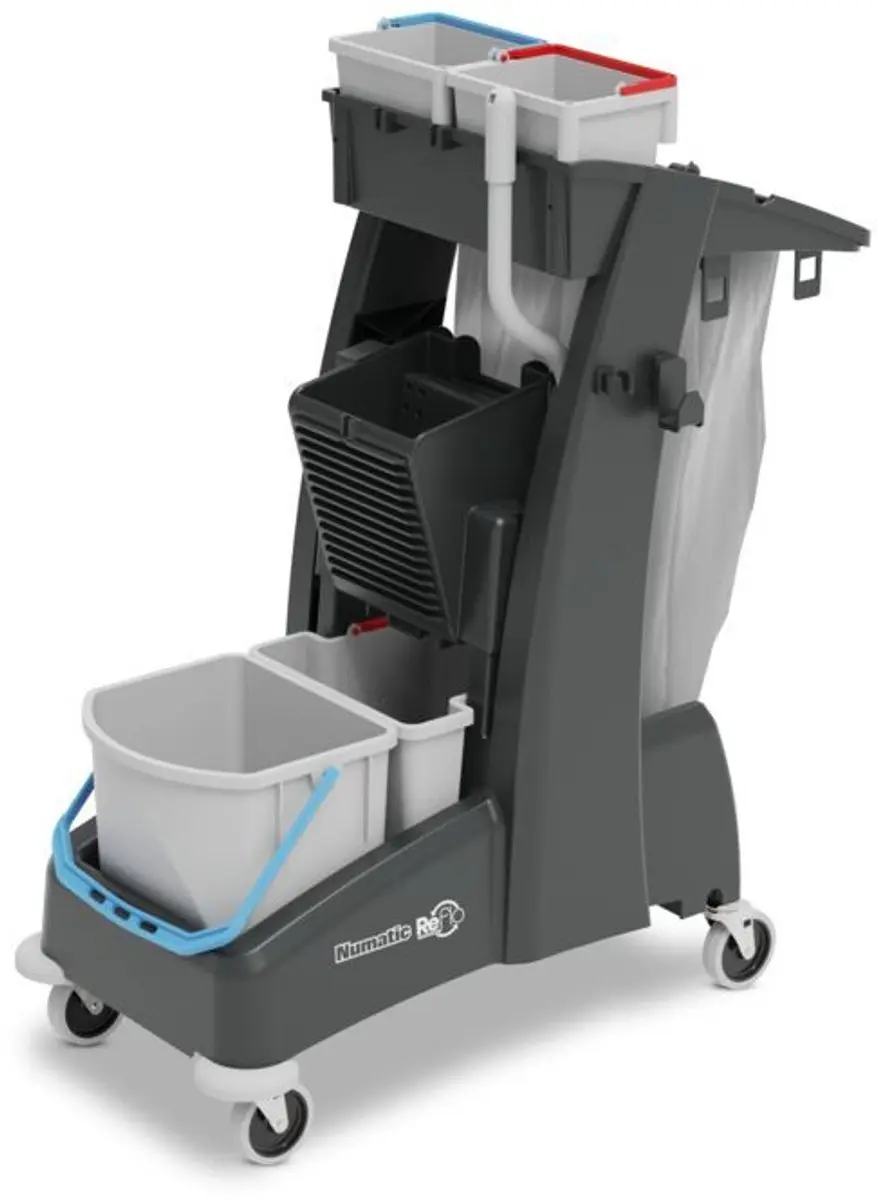 Numatic MM4 Werkswagen - 15L - NuTech Hang-On Mopkit