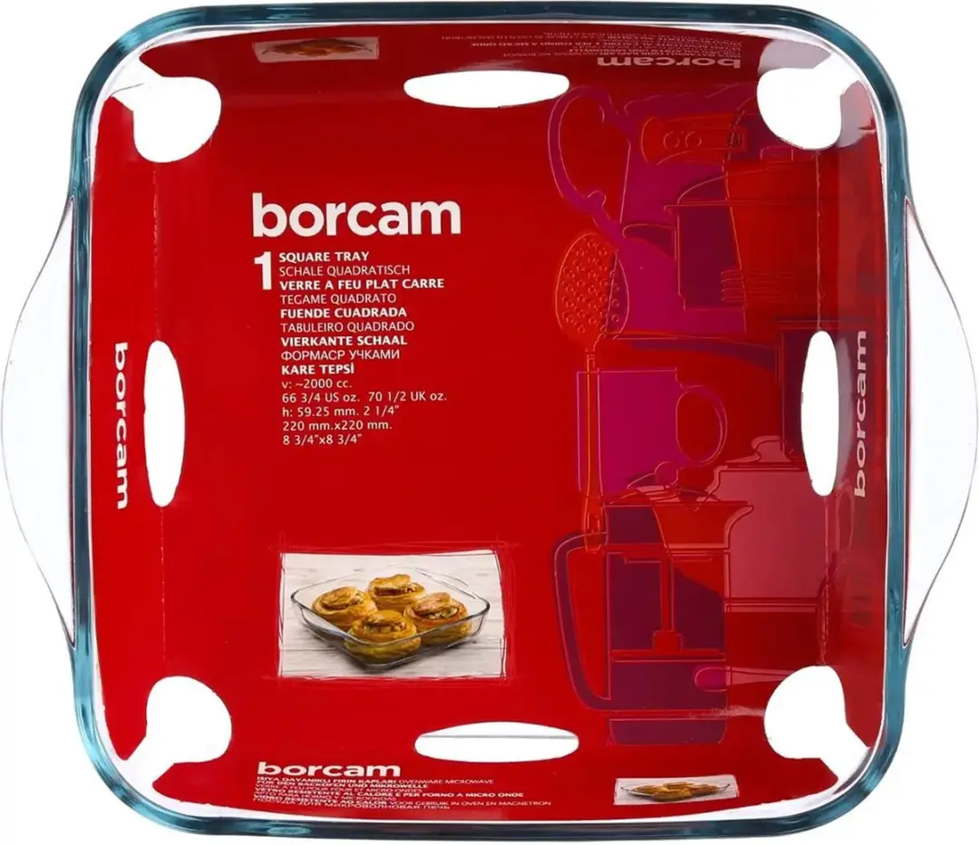 Pasabahce Ovenschaal Secret de Gourmet 22x6cm - 2400ml - Transparant